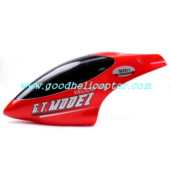 gt9011-qs9011 helicopter parts head cover (red color) - Click Image to Close